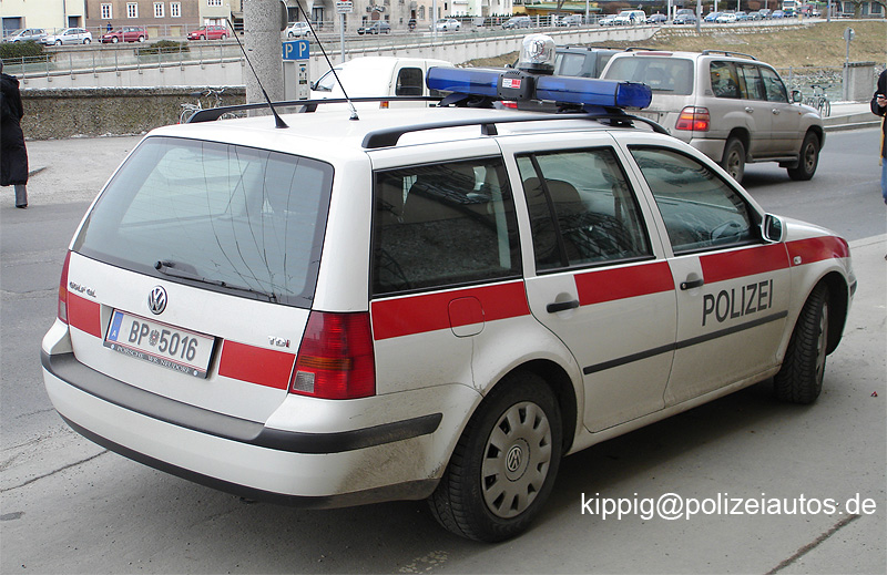 Polizeiautos.de - VW Golf IV Variant