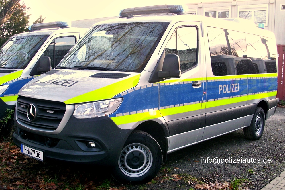 Polizeiautos.de - Mercedes-Benz (BR 907/910) Sprinter