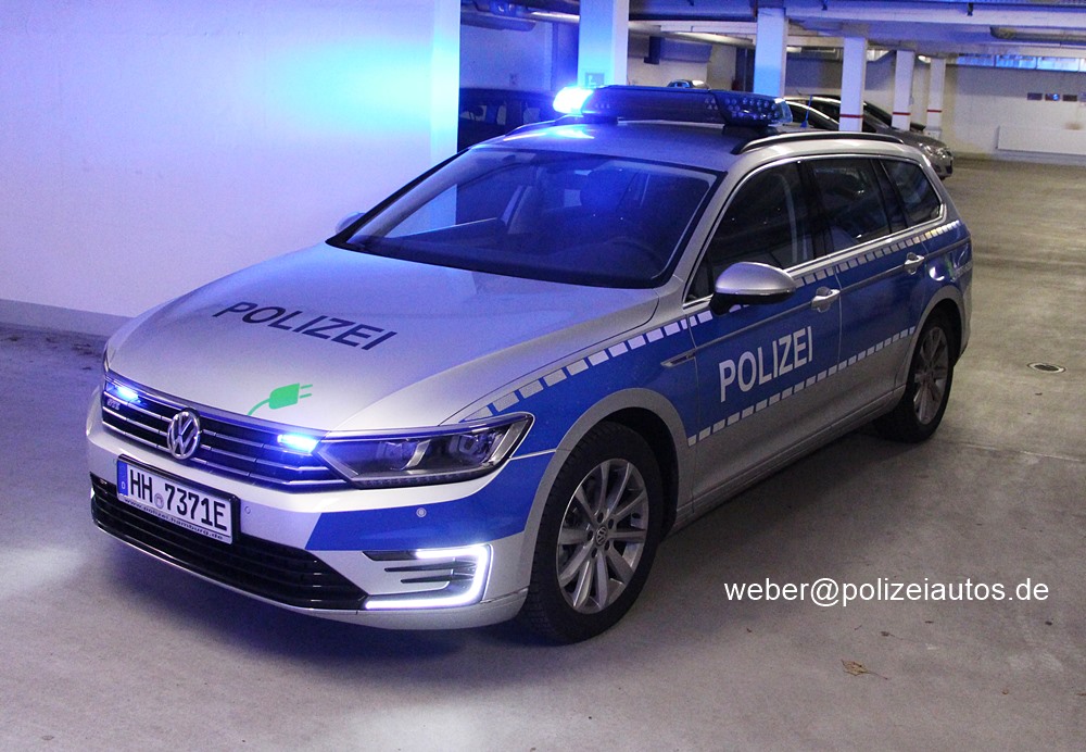 Polizeiautos De Vw Passat B Variant Gte Plug In Hybrid