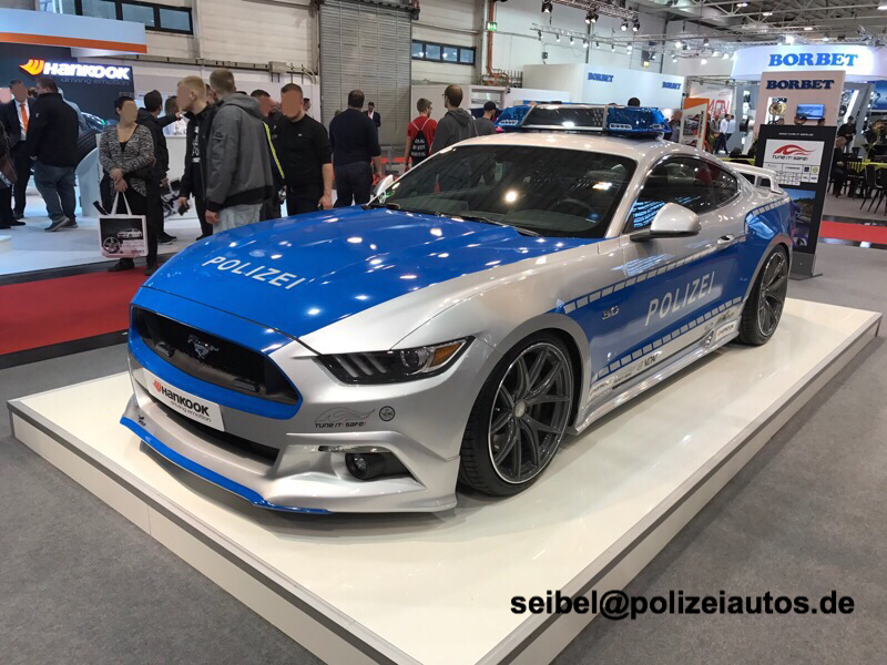 Polizeiautos De Ford Mustang 5 0 V8 Fastback