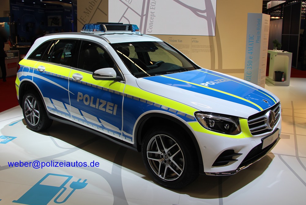 Polizeiautos.de - Mercedes-Benz (X253) GLC 350 E 4MATIC -Plug-in-Hybrid-