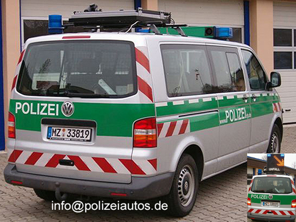 Polizeiautos.de - VW Transporter T5 LR