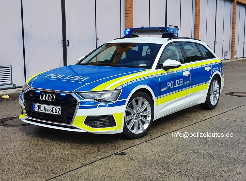 Polizeiautos De Audi A 6 Avant Quattro 3 0 TDI