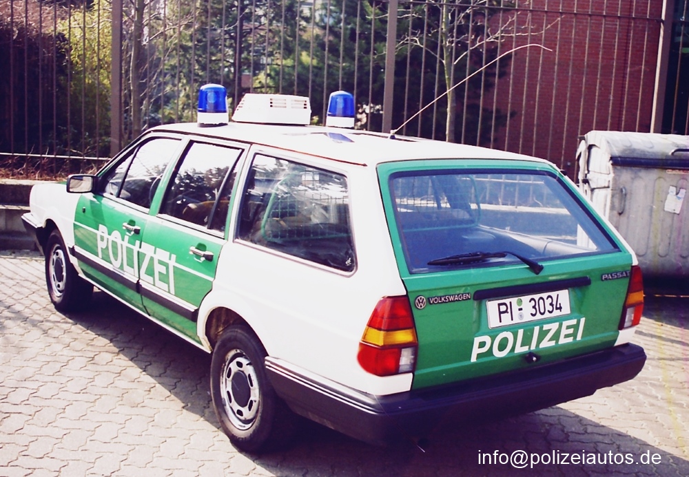 Polizeiautos.de - VW Passat (B2) Variant